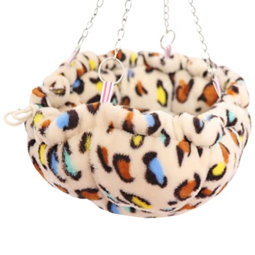 Reheyre Pet Small Animal Hanging Hammock, Small Pet Cage Hammock, Guinea Pig Rat Hamster Hanging Hammock, Pet Hamster Hanging Toy for Frettchen Papagei Rat Chinchilla Beige Reheyre Pet Small Animal Hanging Hammock, Small Pet Cage Hammock, Guinea Pig Rat Hamster Hanging Hammock, Pet Hamster Hanging Toy for Frettchen Papagei Rat Chinchilla Beige von Reheyre