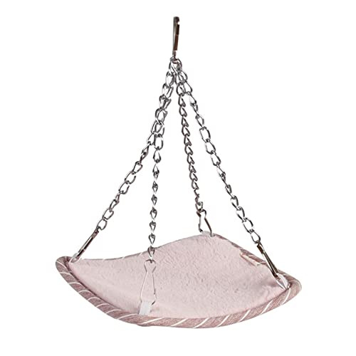 Reheyre Pet Small Animal Hanging Hammock, Small Pet Cage Hammock, Guinea Pig Rat Hamster Hanging Hammock, Pet Hamster Hanging Toy for Frettchen Papagei Rat Chinchilla Pink Reheyre Pet Small Animal Hanging Hammock, Small Pet Cage Hammock, Guinea Pig Rat Hamster Hanging Hammock, Pet Hamster Hanging Toy for Frettchen Papagei Rat Chinchilla Pink von Reheyre
