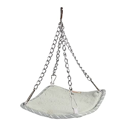 Reheyre Pet Small Animal Hanging Hammock, Small Pet Cage Hammock, Guinea Pig Rat Hamster Hanging Hammock, Pet Hamster Hanging Toy for Frettchen Papagei Rat Chinchilla Green von Reheyre