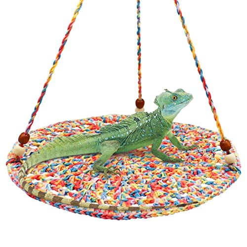 Reheyre Pet Small Animal Hanging Hammock, Small Pet Cage Hammock, Guinea Pig Rat Hamster Hanging Hammock, Pet Hamster Hanging Toy for Frettchen Papagei Rat Chinchilla Yellow Reheyre Pet Small Animal Hanging Hammock, Small Pet Cage Hammock, Guinea Pig Rat Hamster Hanging Hammock, Pet Hamster Hanging Toy for Frettchen Papagei Rat Chinchilla Yellow von Reheyre