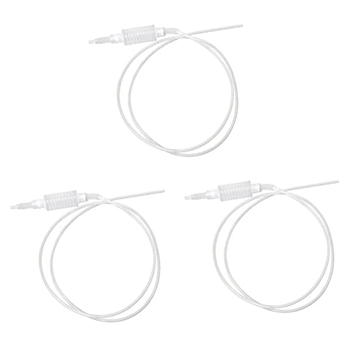 Reinscer 3Stck 2 Meter Siphon Rohr Hand Kraftstoff Pumpe Benzin Siphon Gas ÖL Wasser Kraftstoff Transfer Siphon Pumpe von Reinscer