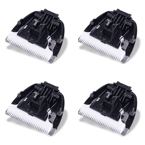 Reinscer 4X Tier Haar Schneid Kopf Keramik Klinge Kompatibel mit CP3100 3180 7800 7900 8000 Grooming Clipper Messern von Reinscer