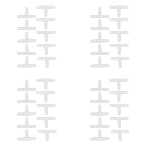Reinscer Kunststoff T-Form Aquarium 3-Wege-Luftventil-Anschlüsse 40 Stück Reinscer Kunststoff T-Form Aquarium 3-Wege-Luftventil-Anschlüsse 40 Stück von Reinscer