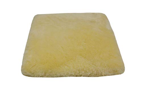 Reissner Lammfelle SIKI-VF Schaffell Sitzkissen Vollfell Qualität (Rollstuhlauflage Katzenbett) VF 40x40cm medizinisch von Reissner Lammfelle