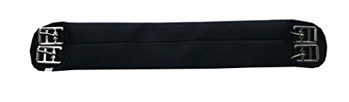 AMKA Soft Sattelgurt, Langgurt schwarz Neopren 014/103 von AMKA