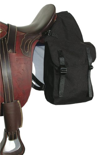 Reitsport Amesbichler Satteltasche für Pferde Packtasche Doppelpacktasche schwarz 013/04D von Reitsport Amesbichler