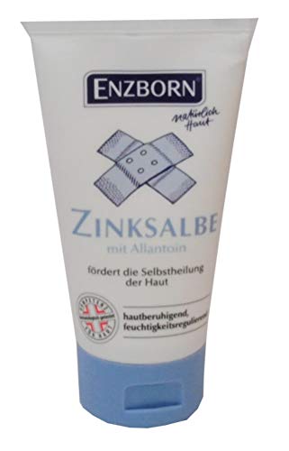 Reitsport Amesbichler Zinksalbe Enzborn 50 ml, hilft der Haut noch Besser, Sich von kleinen Wunden und Hautabschürfungen zu erneuern. von Reitsport Amesbichler