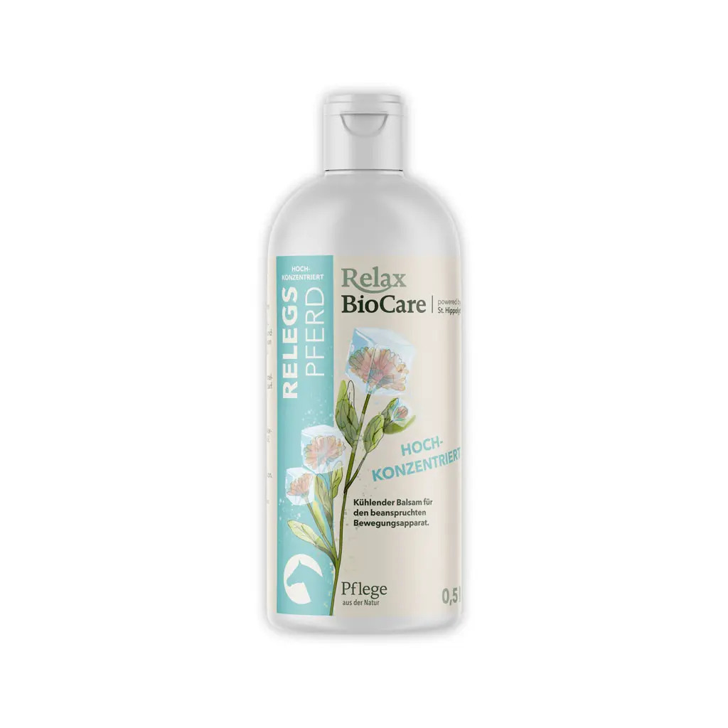 Relax BioCare Relegs Pferd 500 ml Hochkonzentriert Kühlender Balsam Relax BioCare Relegs Pferd 500 ml Hochkonzentriert Kühlender Balsam von Relax Biocare