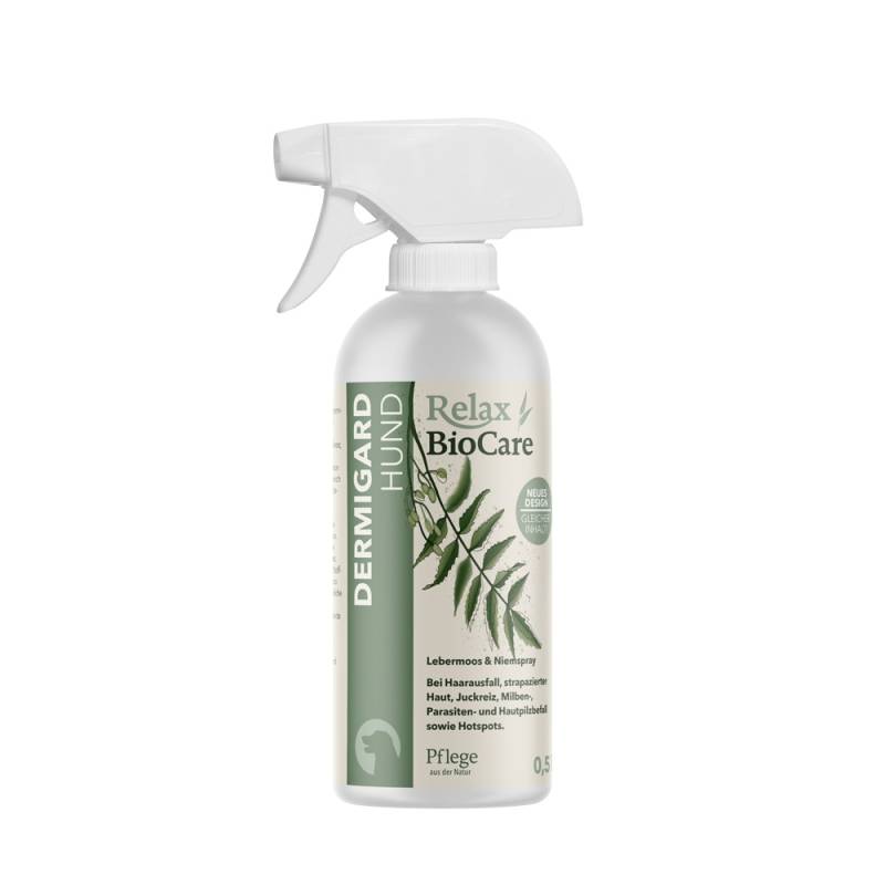 Relax Biocare Dermigard Hund 500ml Ehemals Lebermoos mit Niem Relax Biocare Dermigard Hund 500ml Ehemals Lebermoos mit Niem von Relax Biocare