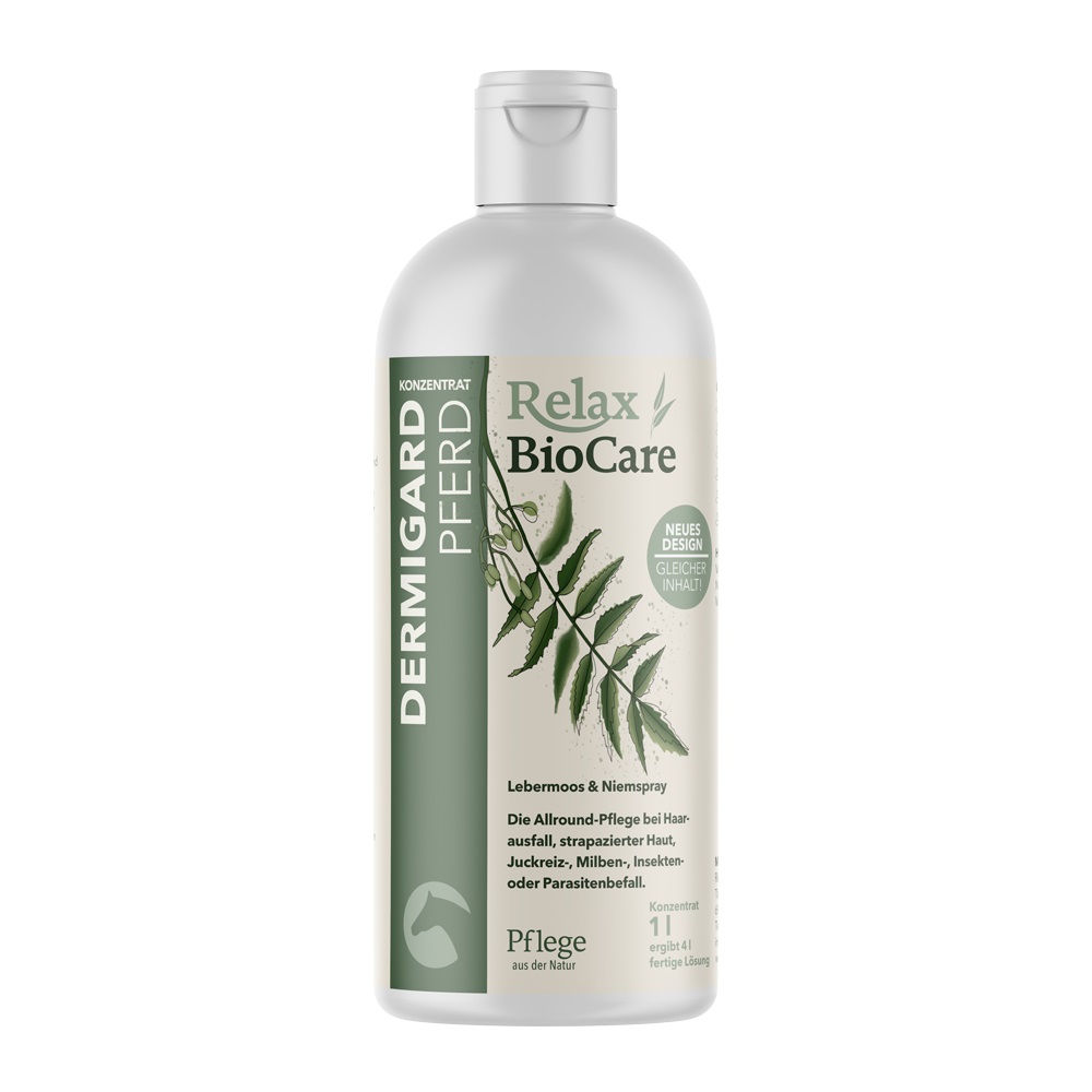 Relax Biocare Dermigard Pferd Konzentrat 1L ergibt 4L von Relax Biocare