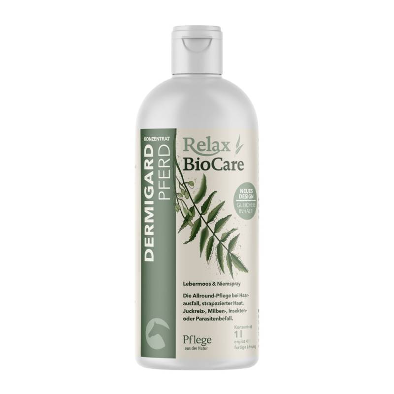 Relax Biocare Dermigard Pferd Konzentrat 1L ergibt 4L Relax Biocare Dermigard Pferd Konzentrat 1L ergibt 4L von Relax Biocare