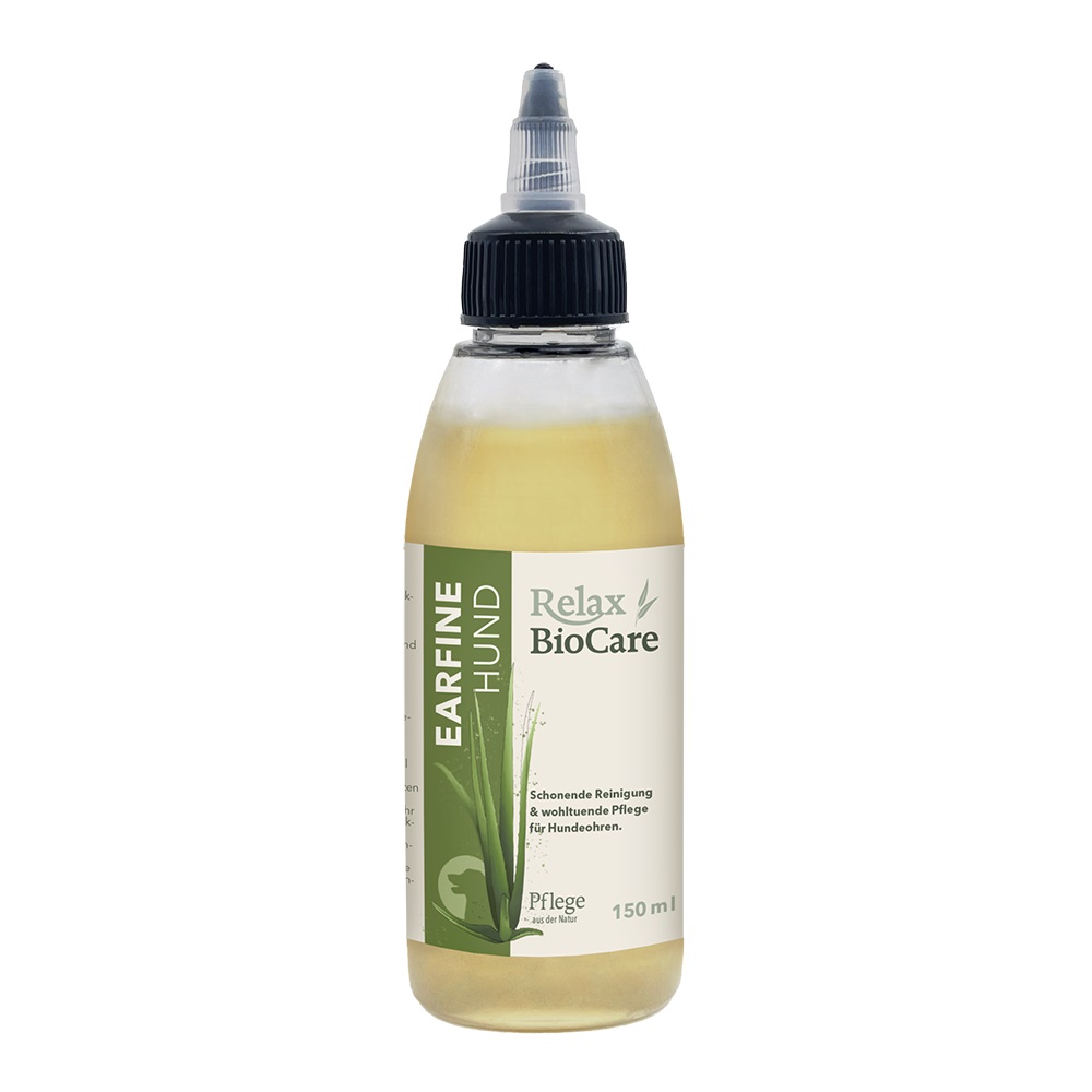 Relax Biocare Earfine Hund 150ml Pflege für Hundeohren von Relax Biocare