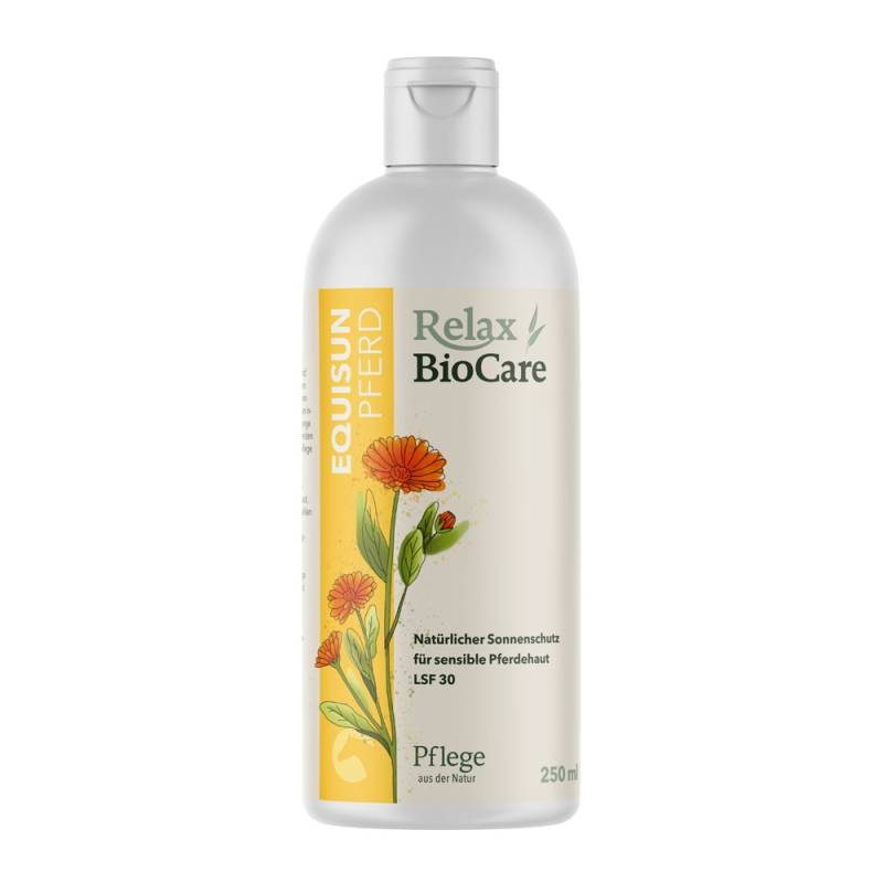Relax Biocare Equisun Sonnencreme Pferd 250ml Natürlicher Sonnenschutz Relax Biocare Equisun Sonnencreme Pferd 250ml Natürlicher Sonnenschutz von Relax Biocare