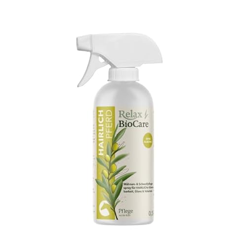 Relax-Biocare Hairlich (500 ml) - Silikonfrei - Kokosl - Fr Mhne und Schweif - Pferd - Pflegespray von Relax-Biocare