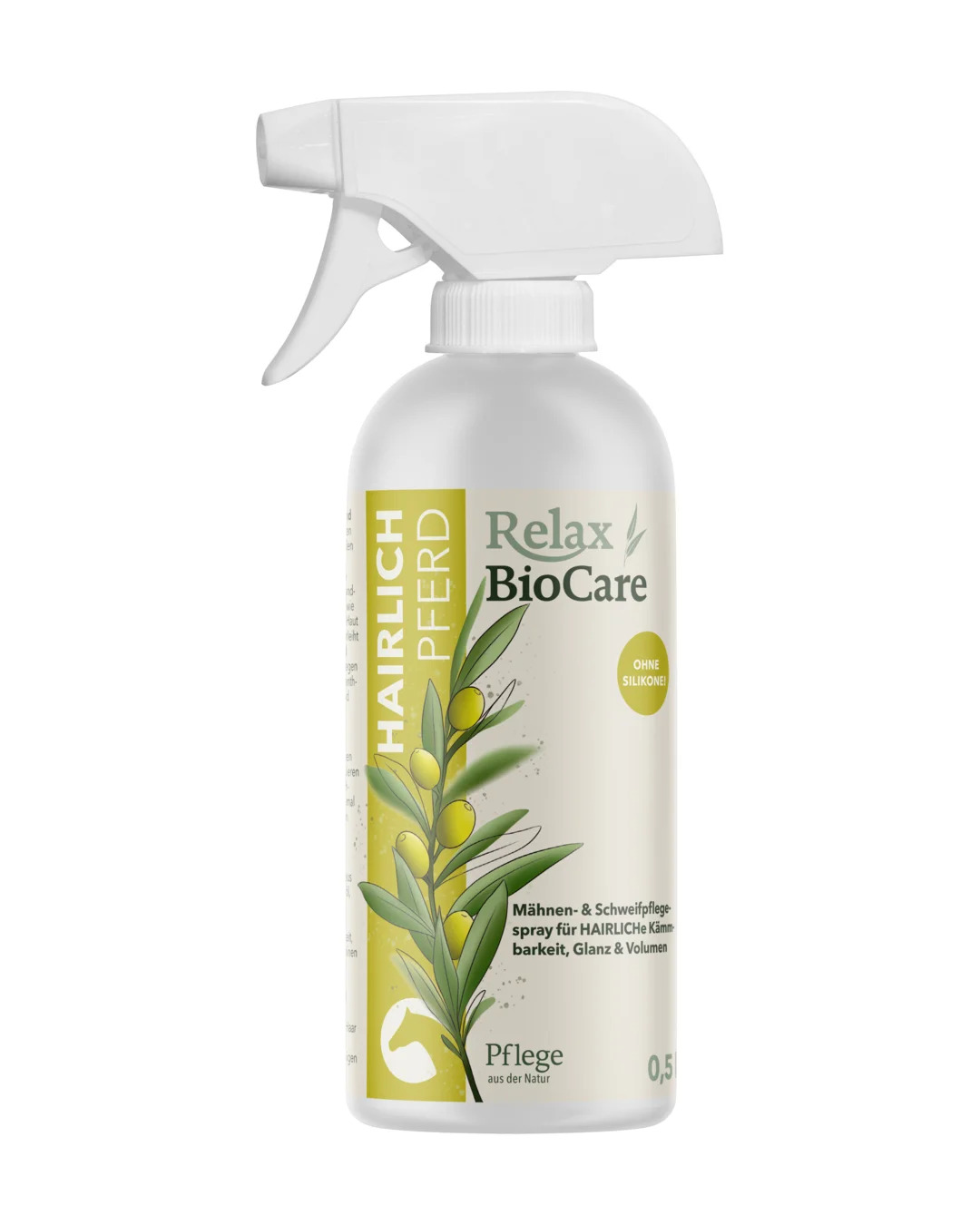 Relax Biocare Hairlich Mähnen- & Schweifspray 0,5L Ohne Silikone von Relax Biocare