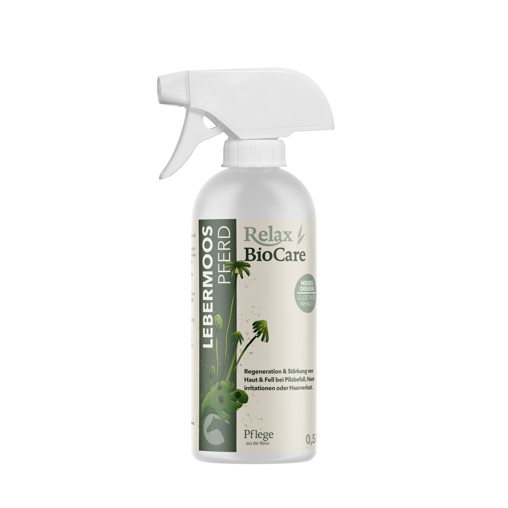 Relax Biocare Lebermoos 500 ml gesunde Haut & glänzendes Fell von Relax Biocare
