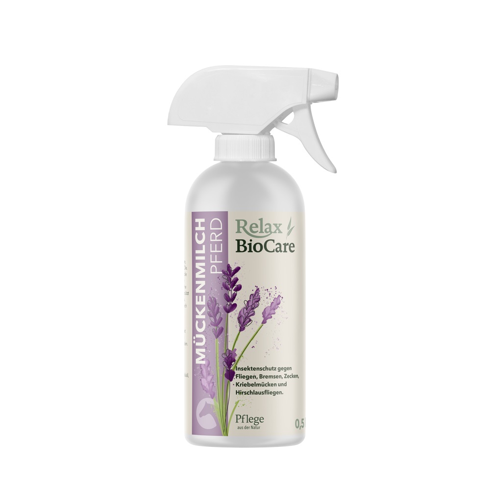 Relax Biocare Mückenmilch 500 ml - unser Testsieger - von Relax Biocare
