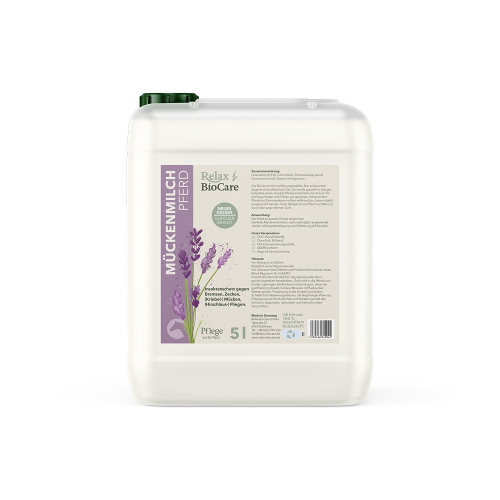 Relax Biocare Mückenmilch 5000 ml - unser Testsieger - Relax Biocare Mückenmilch 5000 ml - unser Testsieger - von Relax Biocare