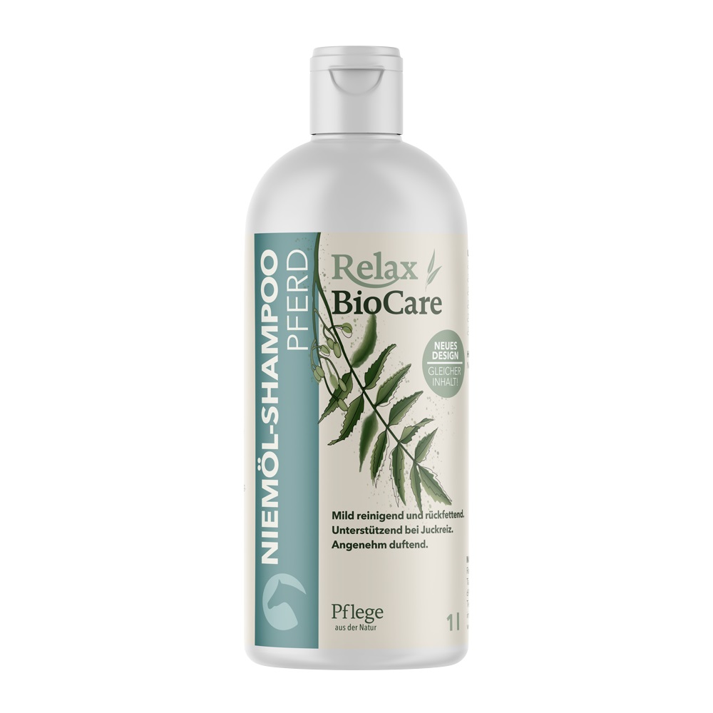 Relax Biocare Niemöl Shampoo 1000 ml sanfte Reinigung von Relax Biocare