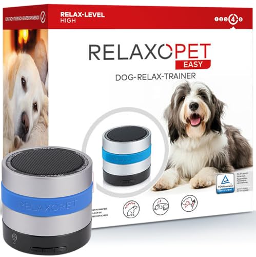 RelaxoPet Easy, Tierentspannungs-Trainer, Beruhigung für alle Hunde, hochfrequente Klangwelten zur Entspannung, TÜV Zertifiziert. Bekannt aus 'Die Höhle der Löwen', von RelaxoPet