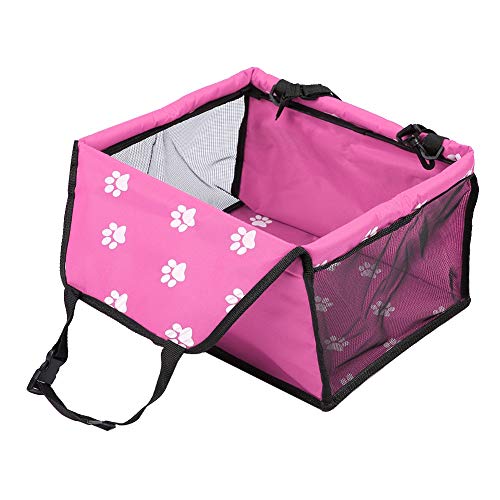Foldable Car Pet Seat Cover | Oxford Fabric Dog Carrier with Mesh Basket | Tear - for Pets/Travel/SUVs | Pink Foldable Car Pet Seat Cover | Oxford Fabric Dog Carrier with Mesh Basket | Tear - for Pets/Travel/SUVs | Pink von Reliant Jazzy