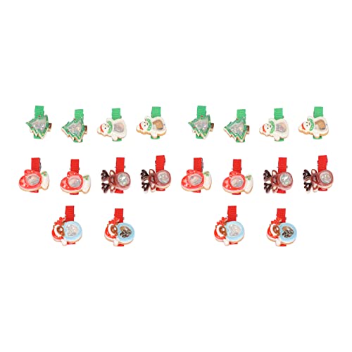 Reliant Jazzy 20pcs Pet Hair Clips for Dogs & Cats | Slip - Proof ABS Hairpins | Cute Puppy Hair Accessories for Parties/Photos/Daily Use | Lightweight & Comfortable (Random Colors) von Reliant Jazzy