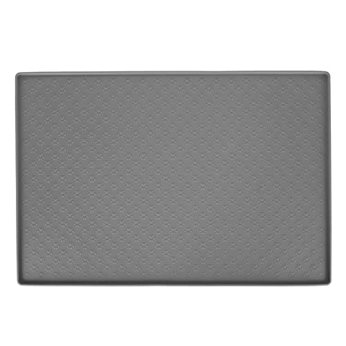 Silicone Pet Feeding Mat | Liquid - Blocking & Traction - Boosted with Raised Lip | Spill - Contained Dog Cat Food Mat for Bowls/Travel/Home | Food Grade Trusted Material Silicone Pet Feeding Mat | Liquid - Blocking & Traction - Boosted with Raised Lip | Spill - Contained Dog Cat Food Mat for Bowls/Travel/Home | Food Grade Trusted Material von Reliant Jazzy
