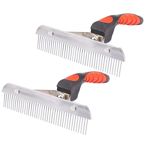 Remingtape 2X Pet Comb Extra-Large Rake Comb Grooming Brush Enthaarungswerkzeug Beauty Comb für Große Hunde Golden Retriever Husky Remingtape 2X Pet Comb Extra-Large Rake Comb Grooming Brush Enthaarungswerkzeug Beauty Comb für Große Hunde Golden Retriever Husky von Remingtape