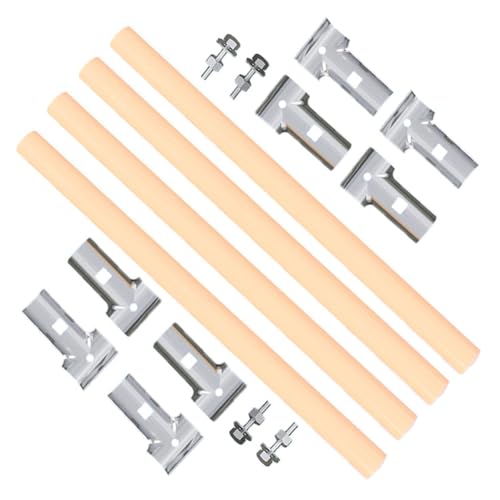 Remingtape 4-Teiliges Hühnerstangen-Set, Langlebiges Hühnerstall-Zubehör, Wie Abgebildet, + Metall, Sitzstangen für Stall und Brutkasten, Hühnerspielzeug Remingtape 4-Teiliges Hühnerstangen-Set, Langlebiges Hühnerstall-Zubehör, Wie Abgebildet, + Metall, Sitzstangen für Stall und Brutkasten, Hühnerspielzeug von Remingtape