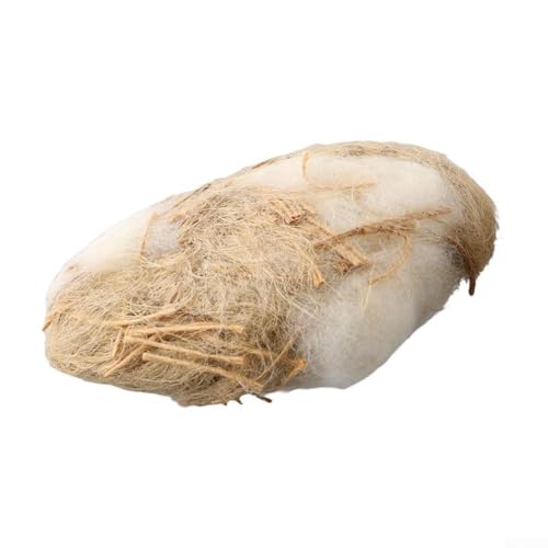 Vogelnistmaterial, gemütliches Nistmaterial für kleine Haustiere, natürliche Jute und Baumwolle, Nistlösung für Wellensittiche und Lovebirds (40 g) von RemixAst