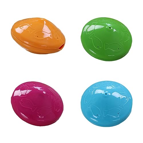 Remorui Pet Food Toys Interactive Pet Leaky Food Toy Bite Resistant Flying Disco Design Slower Eating Speed Fun Dog Cat Toy Safe Durable Pet Toys Random Color L von Remorui
