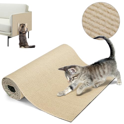 RenSheng Kratzmatte Katze,Selbstklebend Kratzteppich Katze Wand,Kratzbrett Katzen,Kratzbretter Katze Wand,Katze Kratzbäume Kratztürme Ersatz,Zuschneidbare Kratzmatte für Katze RenSheng Kratzmatte Katze,Selbstklebend Kratzteppich Katze Wand,Kratzbrett Katzen,Kratzbretter Katze Wand,Katze Kratzbäume Kratztürme Ersatz,Zuschneidbare Kratzmatte für Katze von RenSheng