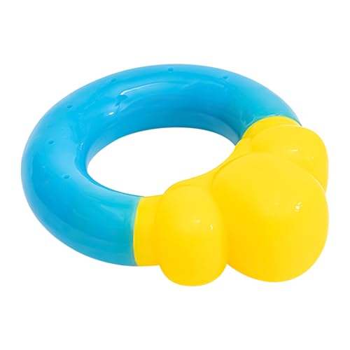 Renchey Hundepool Spielzeug - Donut Hundespielzeug - Interaktives Planschspiel Für Kauen Apportieren Training Garten Freibad Park Sommerhitze von Renchey