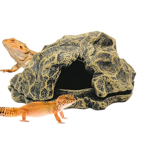 Renchey Reptilien Versteck,Kunstharz Felsenimitat Reptilienhöhlen - Kleine Naturnachbildung Aquariumlandschaft Für Reptilien Terrariumzubehör Renchey Reptilien Versteck,Kunstharz Felsenimitat Reptilienhöhlen - Kleine Naturnachbildung Aquariumlandschaft Für Reptilien Terrariumzubehör von Renchey