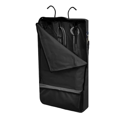 Renopfect Bridle Bag - Pferdezubehör Aufbewahrungstasche Mit 3-Zacken Gestell,Großvolumige Reitorganizer Tasche Für Geschirr Zaumzeug Halfter Seil von Renopfect