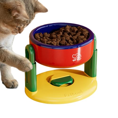 Renopfect Erhöhte Katzenschüssel - Höhenverstellbare Näpfe Mit Saugnapf Für Wohnungskatzen,rutschfeste Futternäpfe Für Katzen Kleine Mittelgroße Große Hunde Haustierzubehör Trockenes Nassfutter,Welpe Renopfect Erhöhte Katzenschüssel - Höhenverstellbare Näpfe Mit Saugnapf Für Wohnungskatzen,rutschfeste Futternäpfe Für Katzen Kleine Mittelgroße Große Hunde Haustierzubehör Trockenes Nassfutter,Welpe von Renopfect