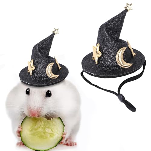 Renopfect Hamstermütze, Hasenmütze, Frettchen Party Zaubererhut, Lustiger kreativer Haustierhut-Kostümhut für Meerschweinchen, Chinchillas, Frettchen Renopfect Hamstermütze, Hasenmütze, Frettchen Party Zaubererhut, Lustiger kreativer Haustierhut-Kostümhut für Meerschweinchen, Chinchillas, Frettchen von Renopfect