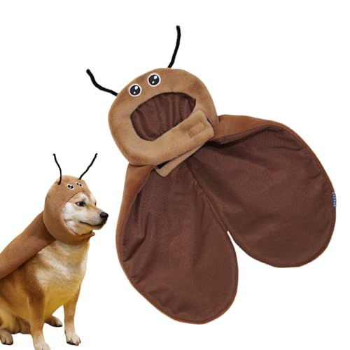 Renopfect Hundemantel Kostüm,Käfer-Form Katzen Cosplay Cape | rutschfeste Verstellbare Tierkostüme Für Halloween Partys Feste Geburtstagsfeiern Indoor Outdoor von Renopfect