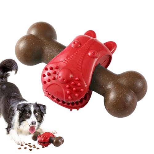 Renopfect Kauspielzeug für Aggressive, Hund kauert Spielzeug - Bone Teether für - Beruhigende langsame Feeder Interactive Kautstimulation Anreicherung für Innenräume im Freien im Freien Langeweile Renopfect Kauspielzeug für Aggressive, Hund kauert Spielzeug - Bone Teether für - Beruhigende langsame Feeder Interactive Kautstimulation Anreicherung für Innenräume im Freien im Freien Langeweile von Renopfect