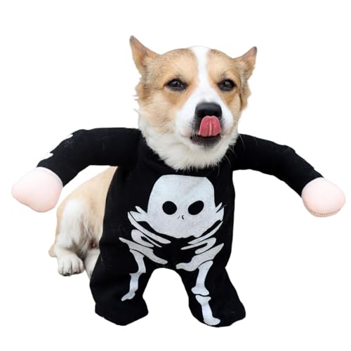 Renopfect Skelett-Hundekostüm,Halloween-Hundekostüme - Im Dunkeln leuchtendes Totenkopf-Halloween-Hundekleidungskostüm | Hunde-Outfit, Halloween-Haustierkostüme, lustige Haustierkleidung für Renopfect Skelett-Hundekostüm,Halloween-Hundekostüme - Im Dunkeln leuchtendes Totenkopf-Halloween-Hundekleidungskostüm | Hunde-Outfit, Halloween-Haustierkostüme, lustige Haustierkleidung für von Renopfect