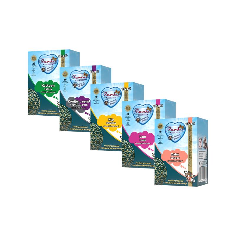 Renske Frische Mahlzeit Getreidefrei Hund - Pute - 185 g von Renske