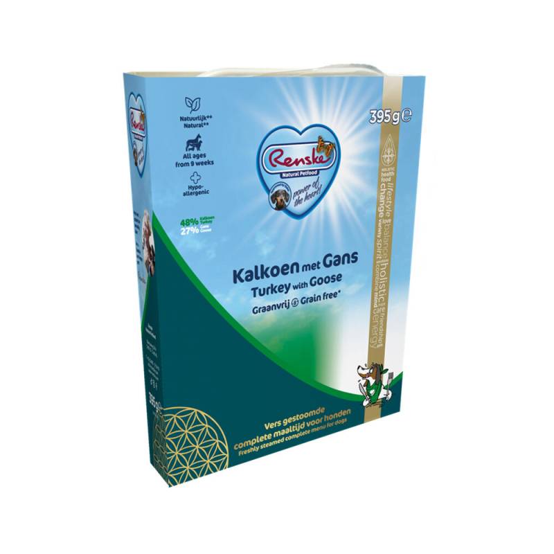 Renske Frischfleisch Getreidefrei - Truthahn & Gans - 395 g von Renske