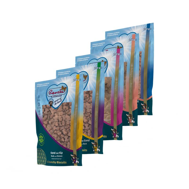 Renske Gesunde Belohnung Crunchy - Ente mit Huhn - 200 g von Renske