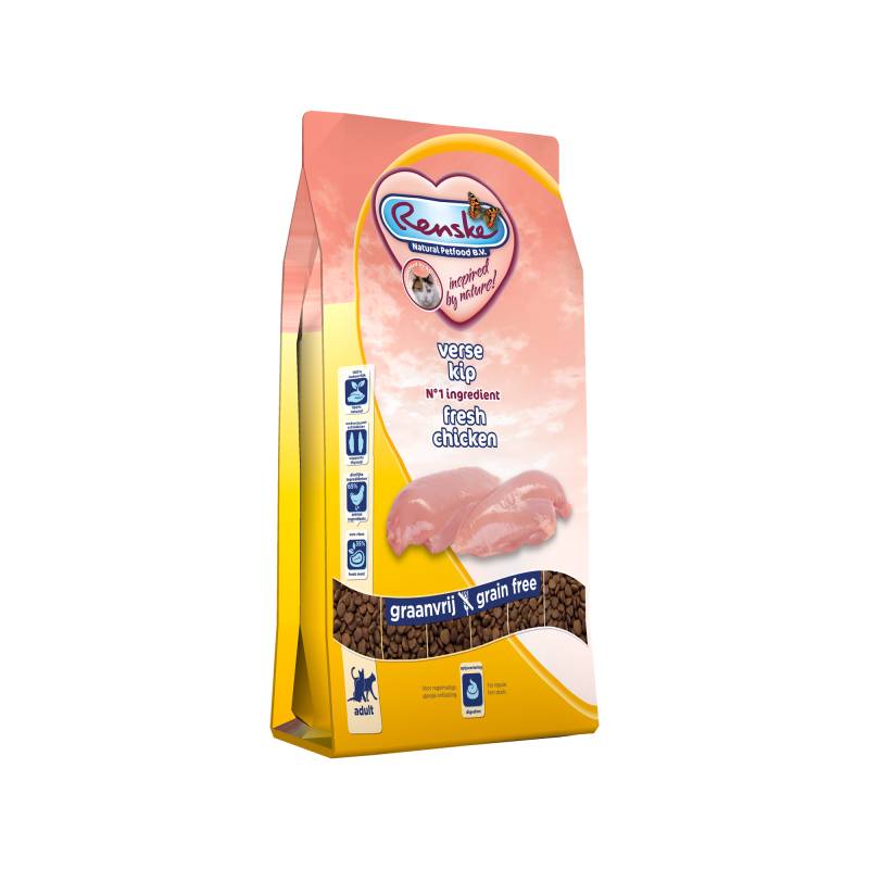 Renske Katze Super Premium Adult Trockenfutter - Ente - 6 kg von Renske