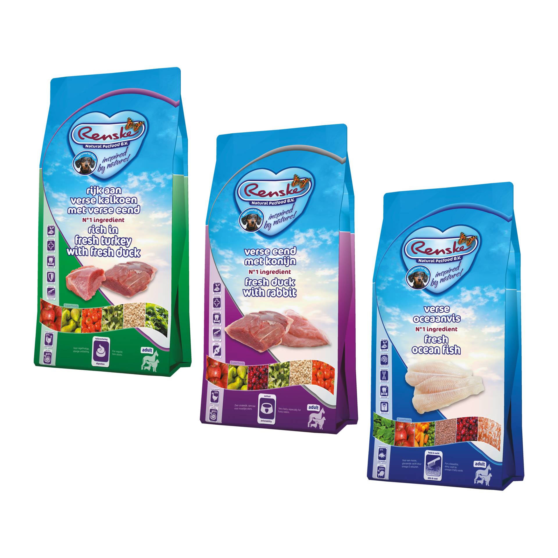 Renske Super Premium Adult - Meeresfisch - 6,5 kg von Renske