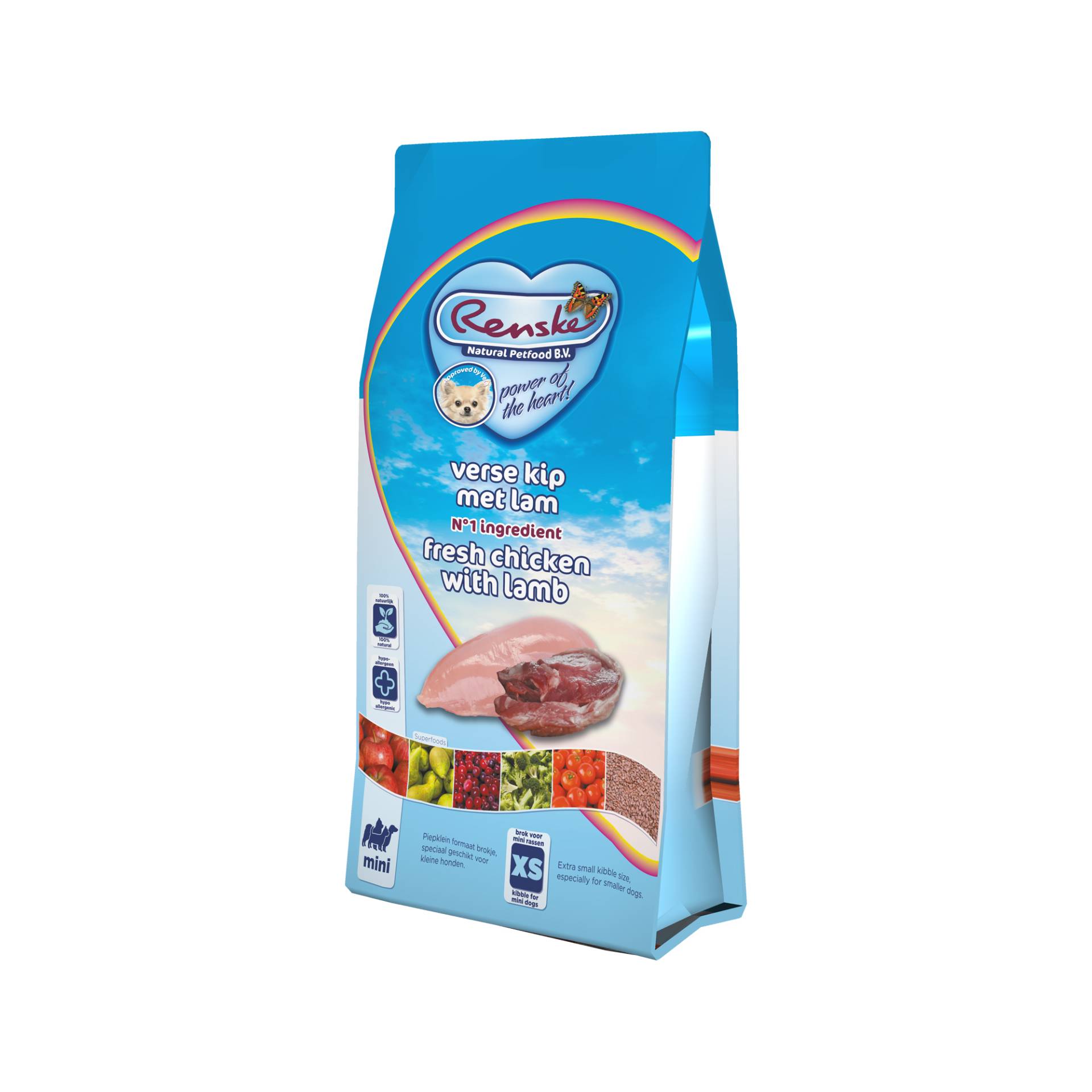Renske Super Premium Mini - Huhn & Lamm - 600 g von Renske