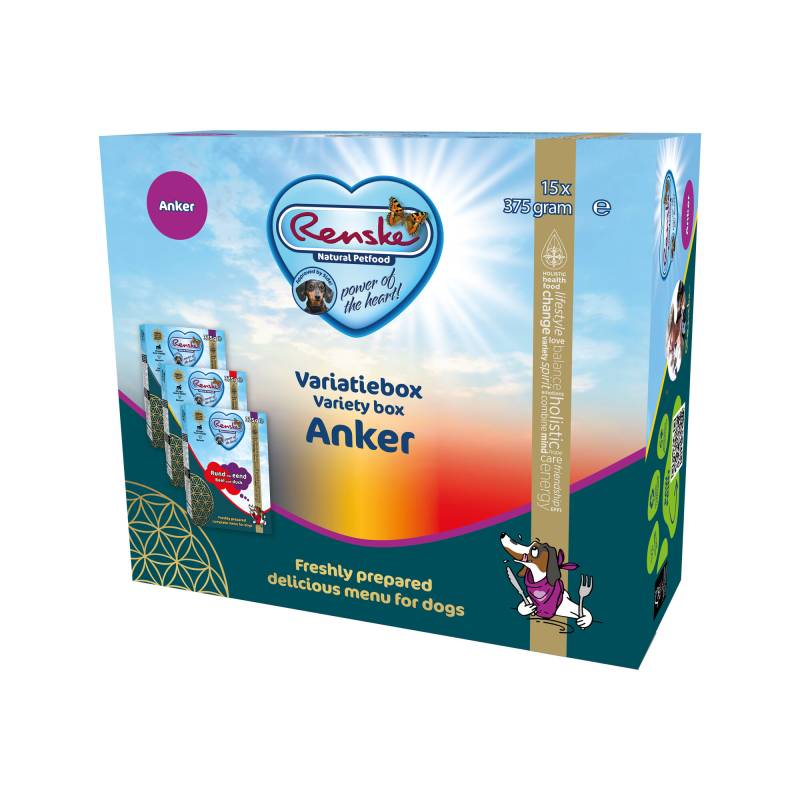 Renske Variatiebox Anker - (Kaninchen mit Ente GV, Huhn mit Rind, Rind mit Ente von Renske