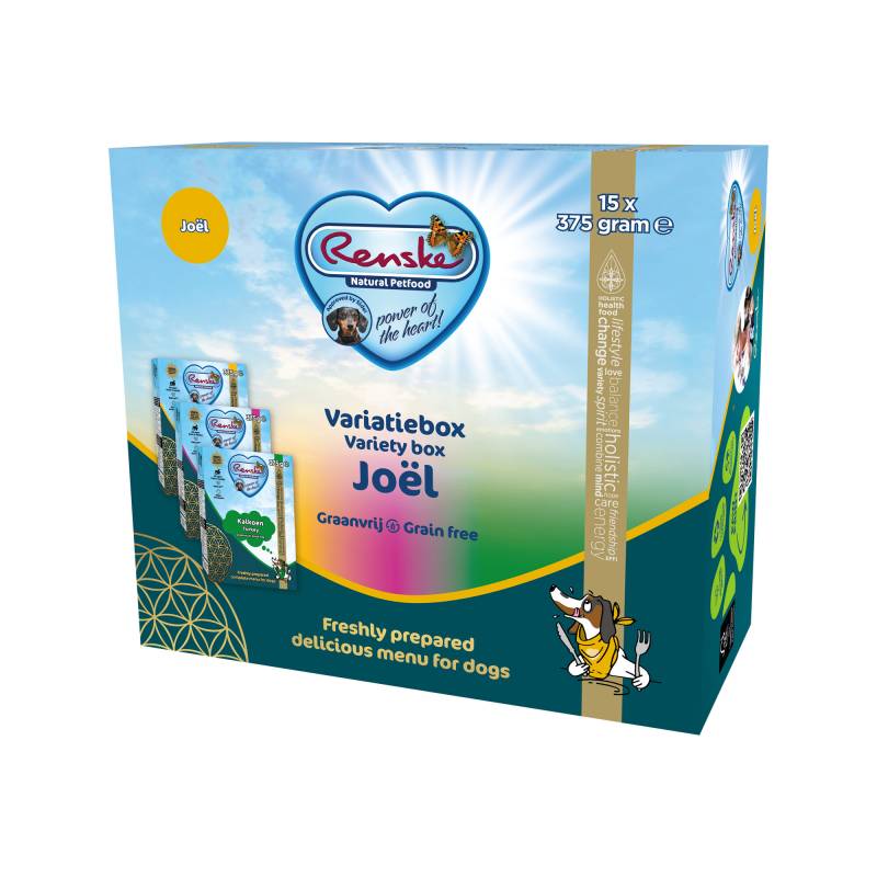 Renske Variatiebox Joël - Getreidefrei (Huhn, Lamm und Truthahn) von Renske