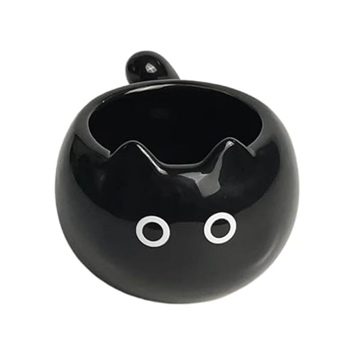 Kaffeebecher mit Katze, 210 ml, Keramik, siamesisches Kätzchen, Teetasse für Frauen, Bewässerungszubehör, niedliche Wasserbecher, großes Kaliber, Trinkzubehör für Katzenliebhaber Kaffeebecher mit Katze, 210 ml, Keramik, siamesisches Kätzchen, Teetasse für Frauen, Bewässerungszubehör, niedliche Wasserbecher, großes Kaliber, Trinkzubehör für Katzenliebhaber von Renywosi