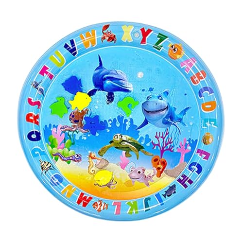 Renywosi Wasser-Sensormatte für Katzen, Wasser-Sensor-Spielmatte für Katzen | Kätzchen-Teaser-Spielzeug | Haustier-Kühlmatte für den Sommer, wassersensorische Spielmatte für Katzen, interaktives Renywosi Wasser-Sensormatte für Katzen, Wasser-Sensor-Spielmatte für Katzen | Kätzchen-Teaser-Spielzeug | Haustier-Kühlmatte für den Sommer, wassersensorische Spielmatte für Katzen, interaktives von Renywosi